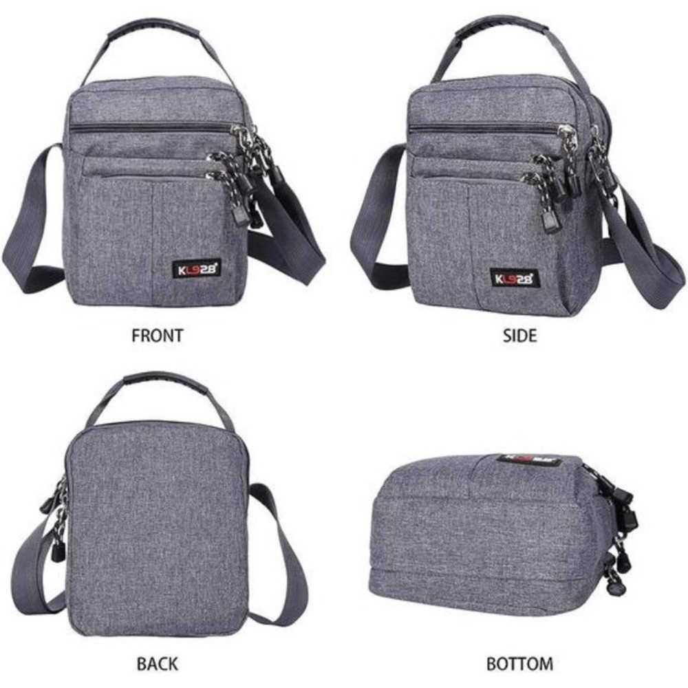 Men's Messenger Bag - Crossbody Shoulder Bags Travel Bag - Picture 3 of 8